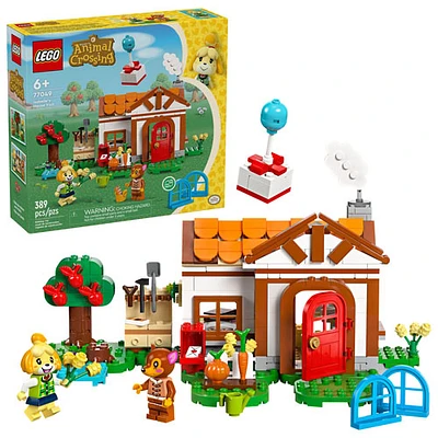 LEGO Animal Crossing: Isabelle's House Visit - 389 Pieces (77049)