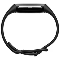 Moniteur activité Charge 6 de Fitbit avec GPS, fréquence cardiaque et sommeil - Obsidienne/Noir