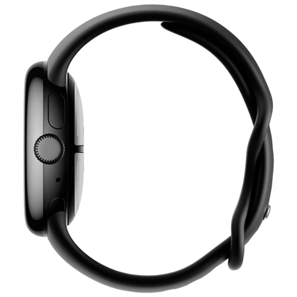 Google Pixel Watch 2 (GPS + LTE) 40mm Black Aluminum Case with Black Active Band
