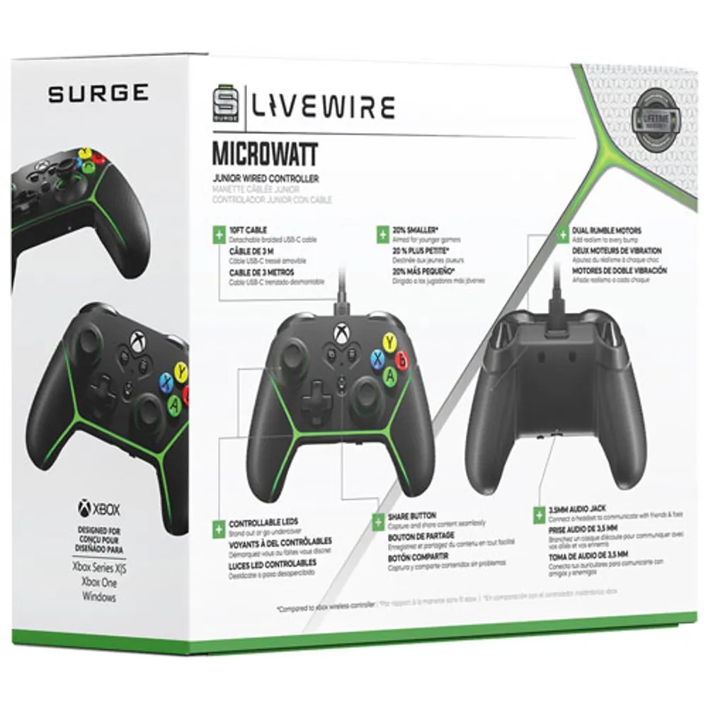 Surge Livewire Microwatt Controller for Xbox Series X|S / Xbox One