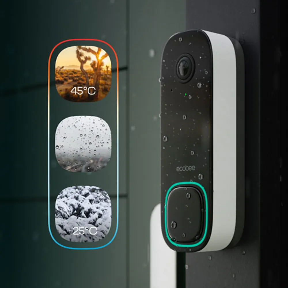 ecobee Smart Doorbell Camera (Wired) Video Doorbell