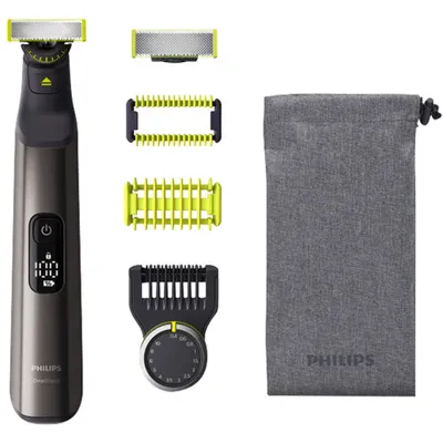 Philips OneBlade Pro 360 Wet & Dry Face + Body Trimmer/Shaver (QP6551/15)