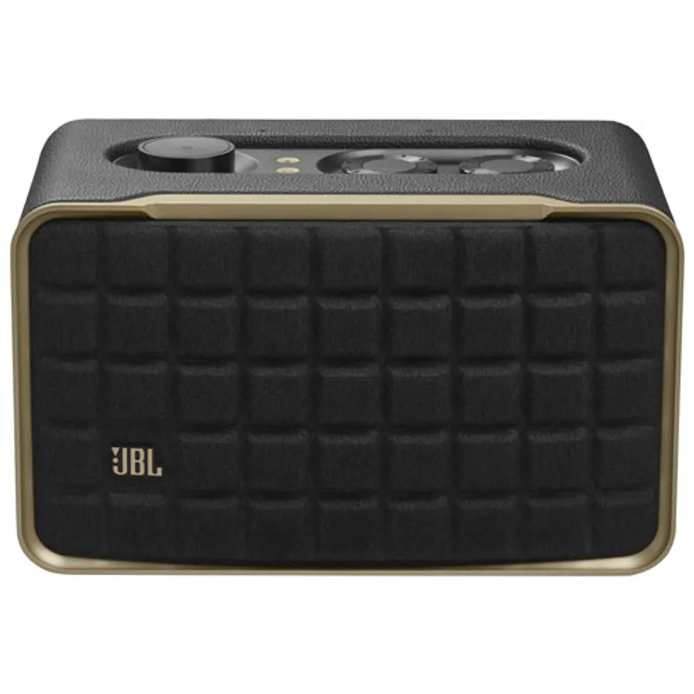 JBL Authentics 200 Wireless Multi-Room Speaker with Voice Control Built-In - Black