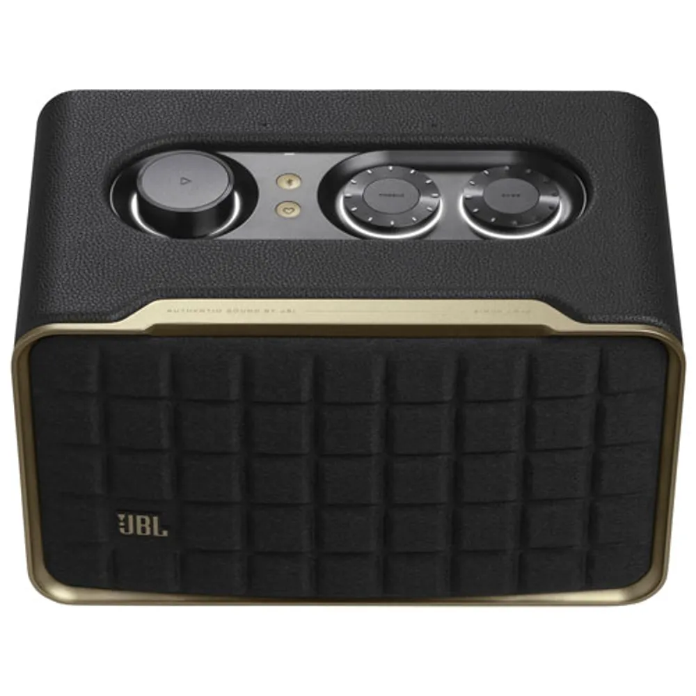 JBL Authentics 200 Wireless Multi-Room Speaker with Voice Control Built-In - Black