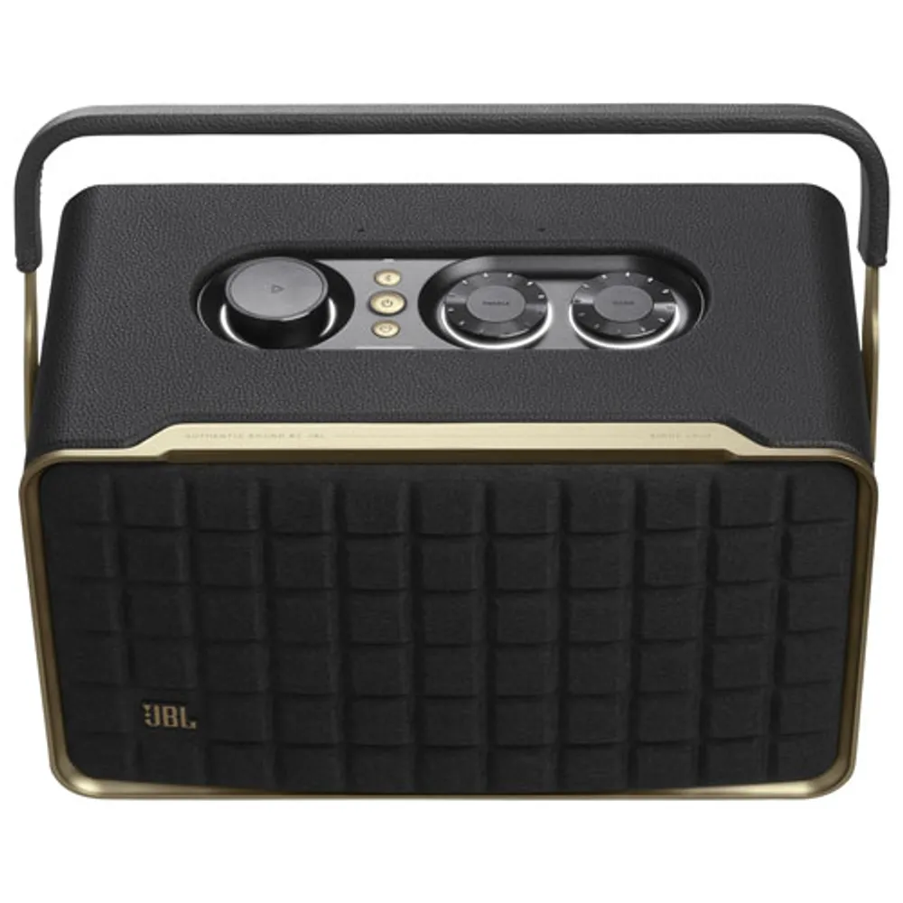 JBL Authentics 300 Wireless Multi-Room Speaker with Voice Control Built-In - Black