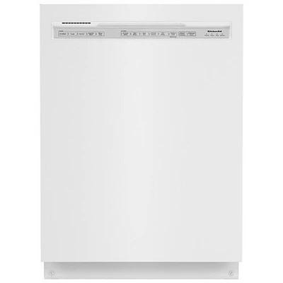 Open Box - KitchenAid 24" 47dB Built-In Dishwasher with Stainless Steel Tub (KDFE104KWH) - White - Perfect Condition