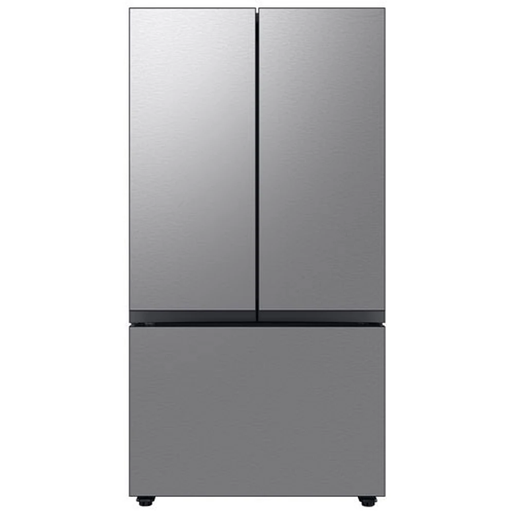 Open Box - Samsung BESPOKE 36" 23.9 Cu Ft French Door Refrigerator (RF24BB6200QLAA) -Stainless Steel -Perfect Condition