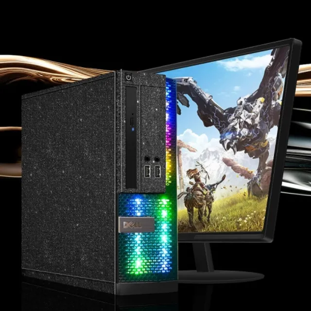 HP RGB Gaming Desktop PC, Intel Quad I7 up to 3.8Ghz,GeForce GTX 1660 Super  6G GDDR6, 16G, 1TB SSD, WiFi, BT 5.0, RGB Keyboard & Mouse, W10P64