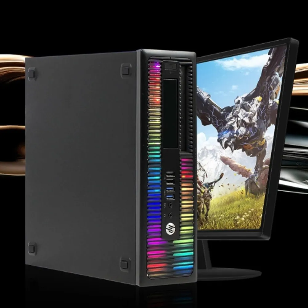  HP RGB Gaming Desktop PC, Intel Quad I7 up to 3.8Ghz