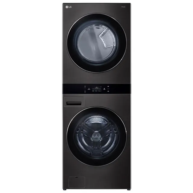 BLACK+DECKER Small Portable Washer 0.9 cu. ft., 5 Cycles, Transparent Lid &  LED Display 