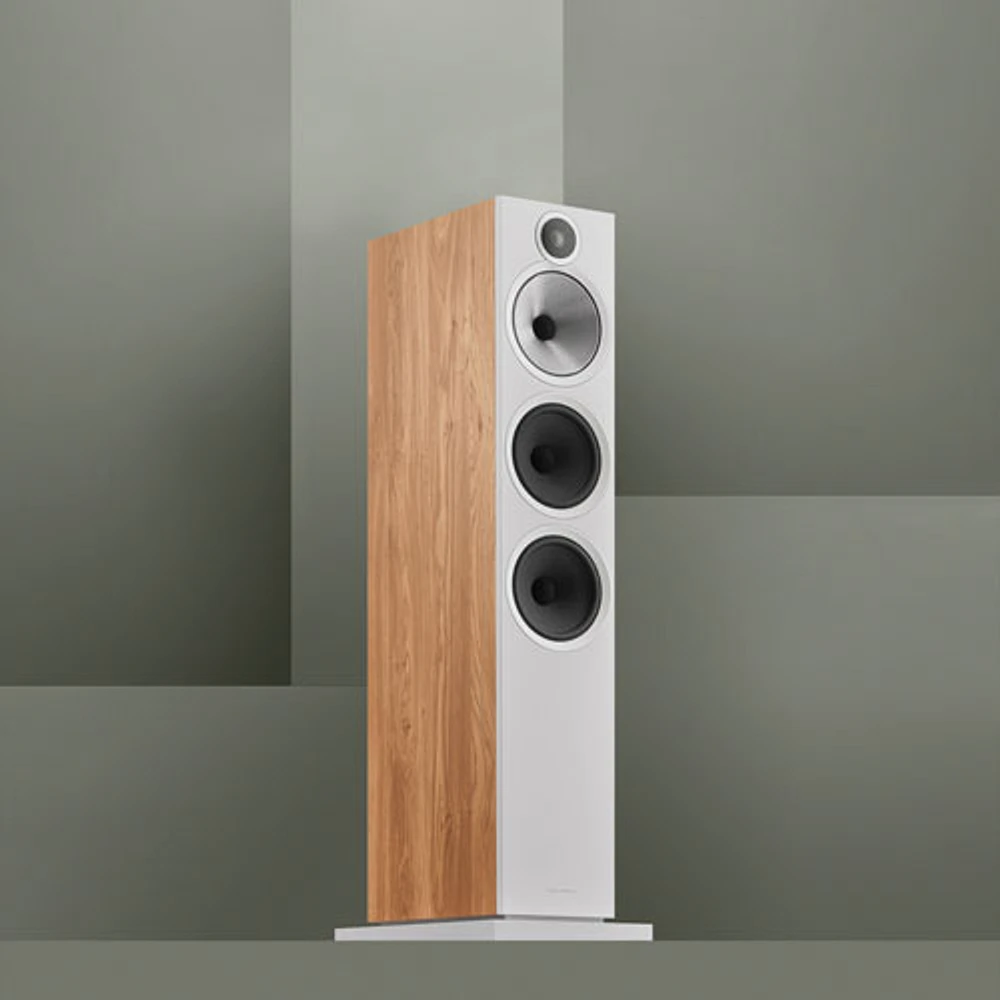 Bowers & Wilkins 603 S3 Tower Speaker - Single - Oak
