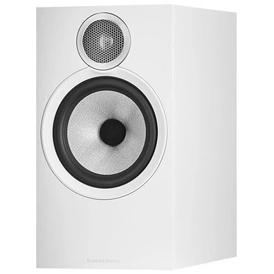 Bowers & Wilkins 606 S3 Bookshelf Speaker - Pair - White