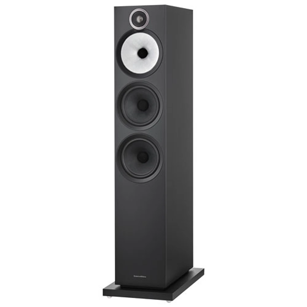 Haut-parleur colonne 603 S3 de Bowers & Wilkins - À l'unité - Noir