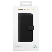 Ideal of Sweden Folio Wallet Case with MagSafe for iPhone 15 Pro Max - Black