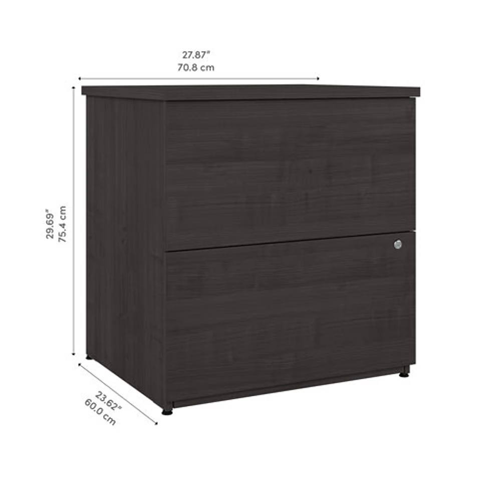 Universel 2-Drawer Locking Filing Cabinet with Tip Guard