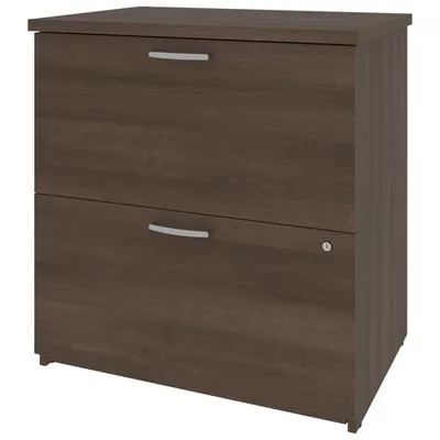 Universel 2-Drawer 29"W Locking Filing Cabinet - White