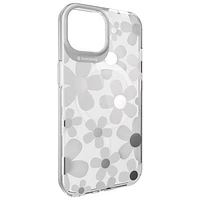 SwitchEasy Artist Fitted Hard Shell Case with MagSafe for iPhone 15 - Fleur