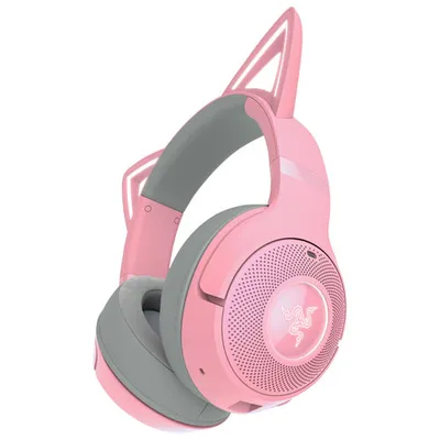 Razer Kraken Kitty Edition V2 Gaming Headset with Microphone- Pink