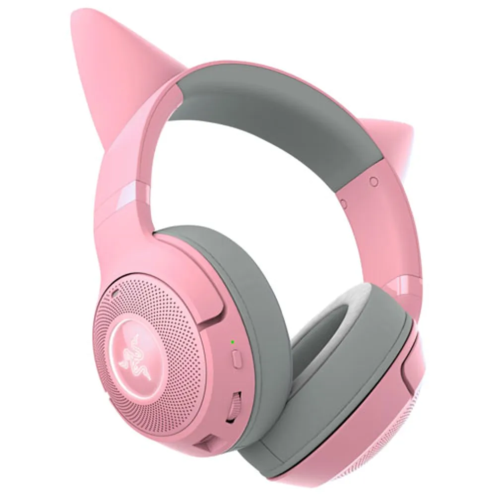 Razer Kraken Kitty Edition V2 Gaming Headset with Microphone- Pink