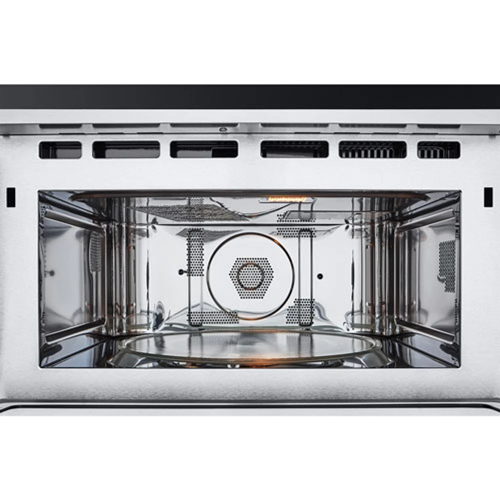 LG 30" True Convection Electric Combination Wall Oven (WCEP6427F) - Smudge Resistant Stainless Steel