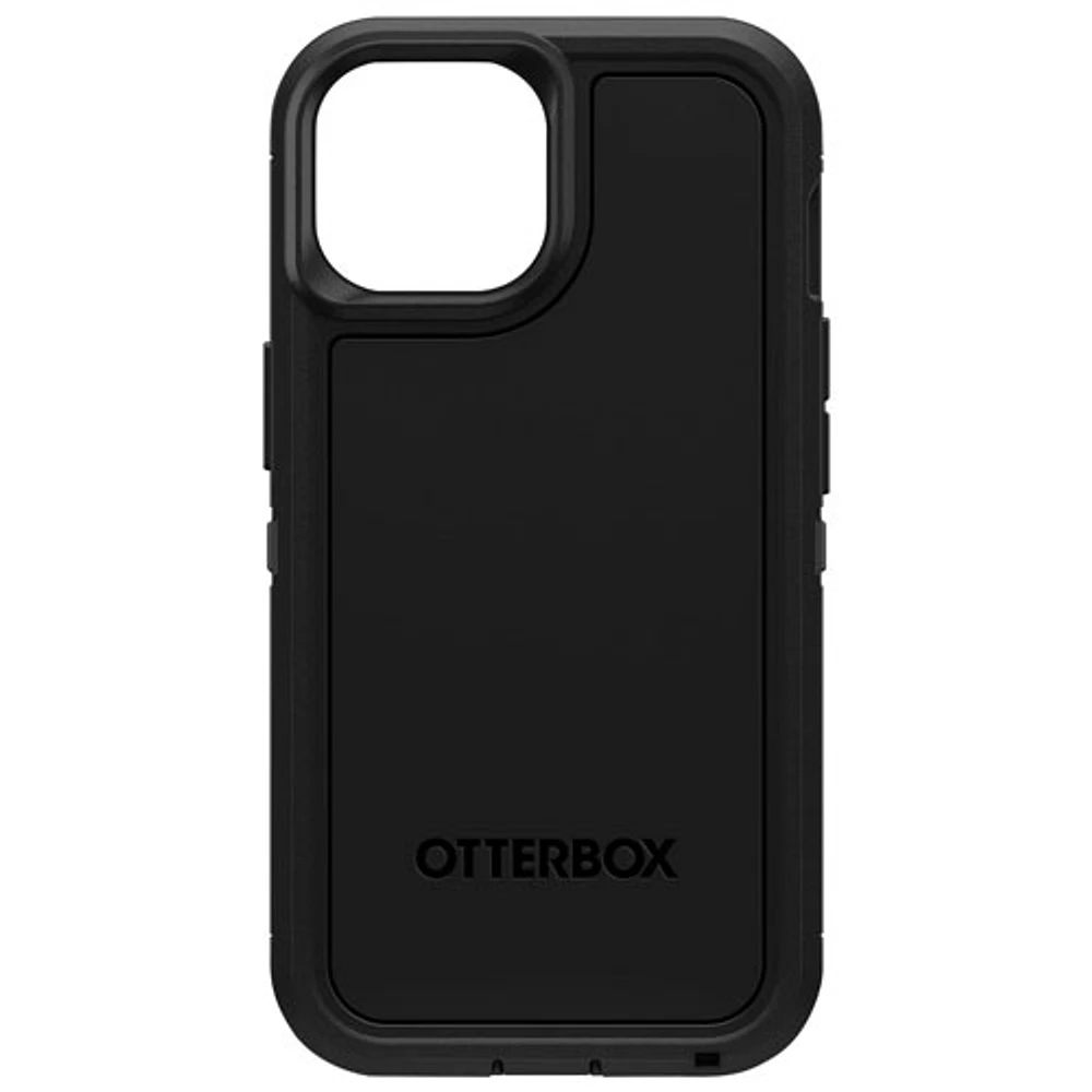 Étui rigide ajusté série Defender XT d'OtterBox avec MagSafe pour iPhone 15 - Noir