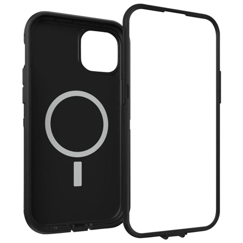 Étui rigide ajusté série Defender XT d'OtterBox avec MagSafe pour iPhone 15 Plus - Noir