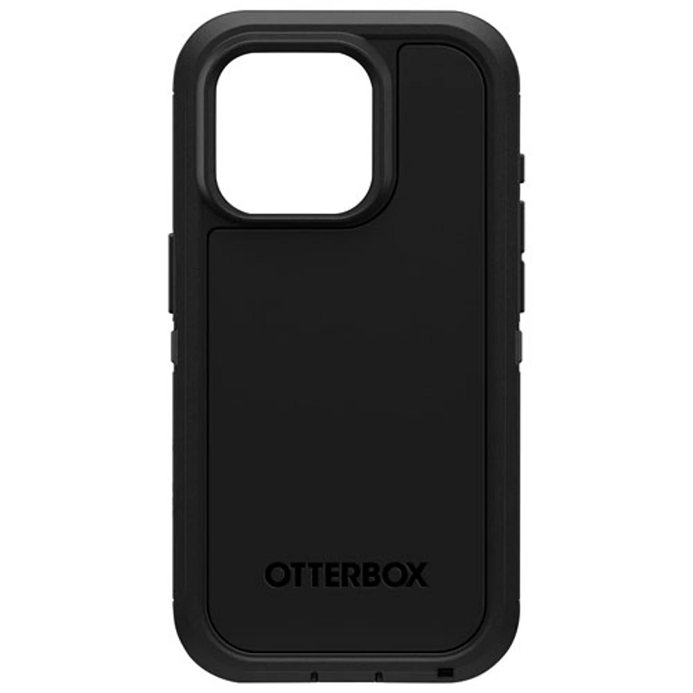 Étui rigide ajusté série Defender XT d'OtterBox avec MagSafe pour iPhone 15 Pro - Noir