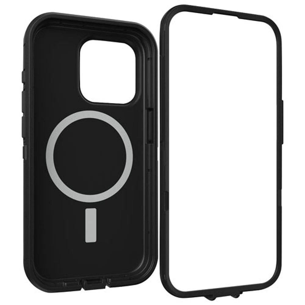 Étui rigide ajusté série Defender XT d'OtterBox avec MagSafe pour iPhone 15 Pro - Noir