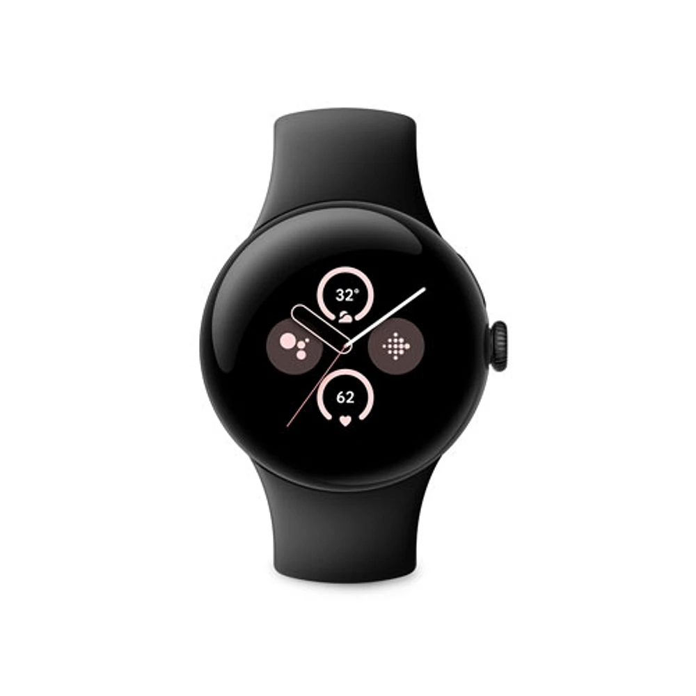 Bracelet sport pour Pixel Watch 2 de Google - Noir volcanique