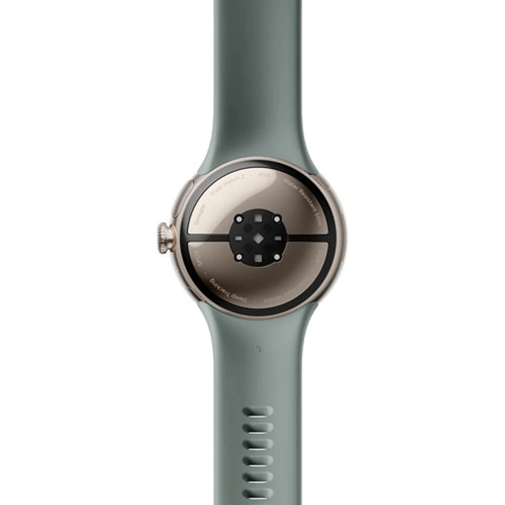 Bracelet sport pour Pixel Watch 2 de Google - Vert lichen