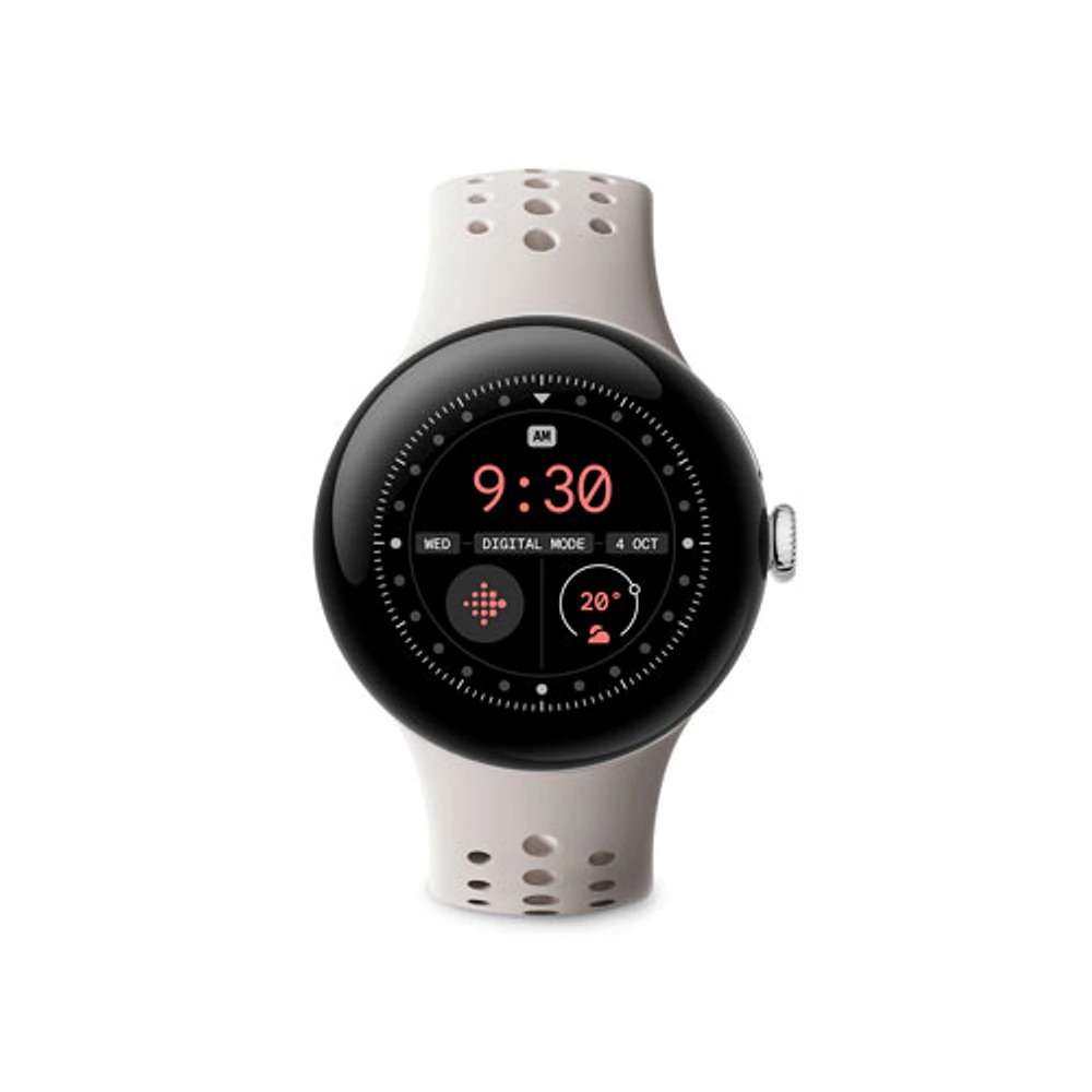 Google Pixel Watch 2 Sport Band - Porcelain - Large