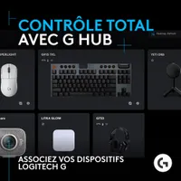 Microphone de jeu USB Yeti Orb à condensateur avec éclairage RVB LIGHTSYNC de Logitech - Noir