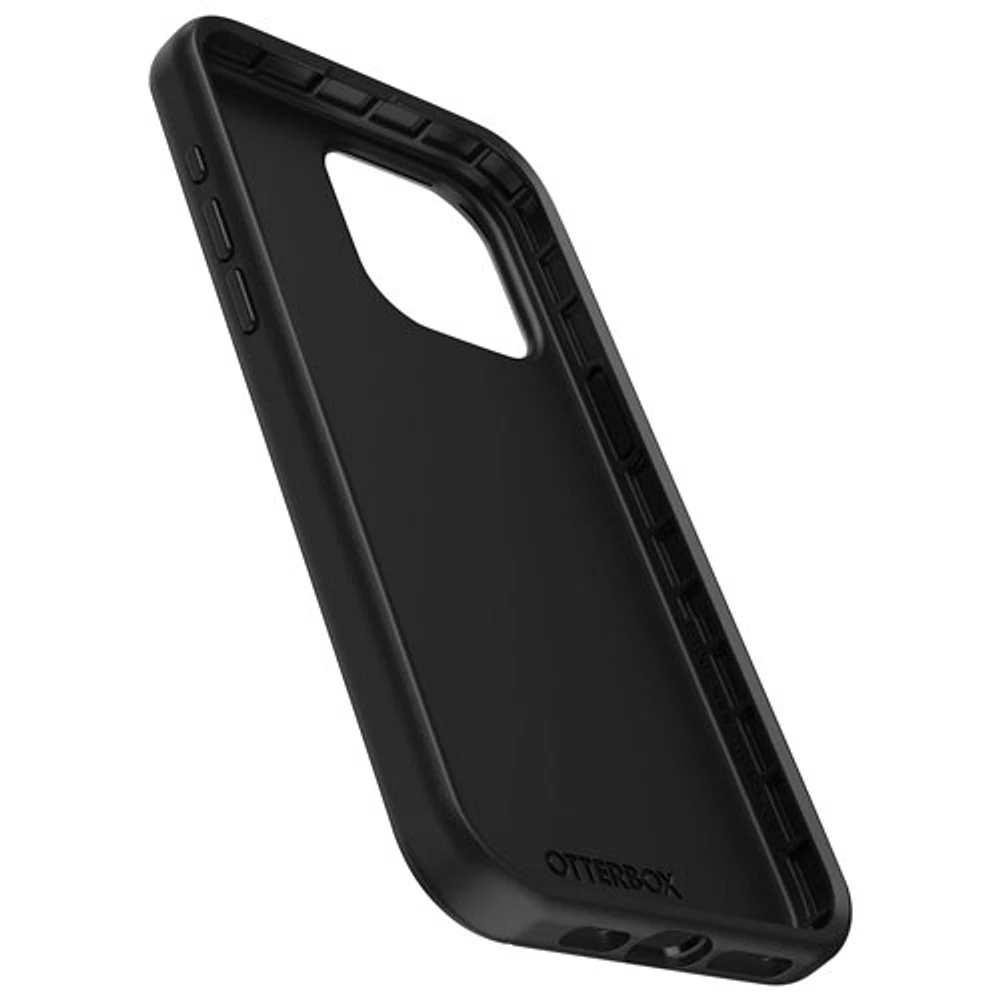 Étui rigide ajusté Symmetry d'OtterBox pour iPhone 15 Pro Max - Noir