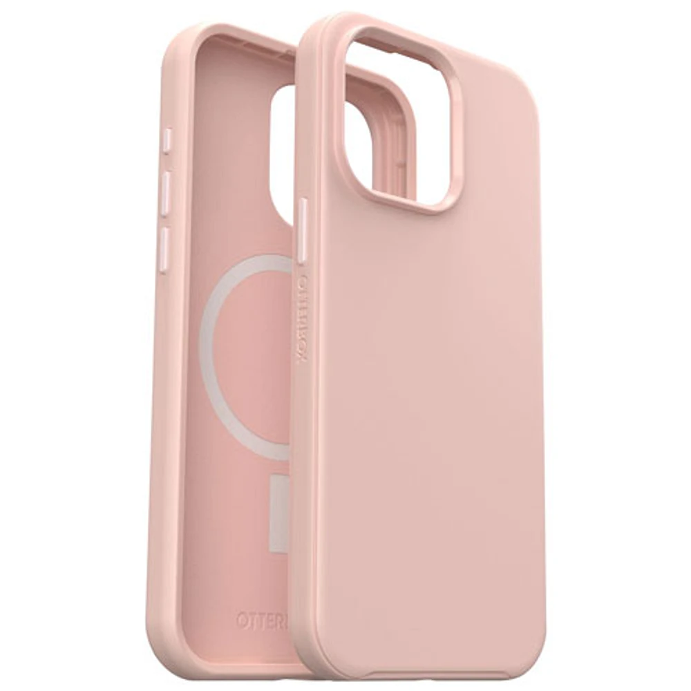 Étui rigide ajusté Symmetry d'OtterBox avec MagSafe pour iPhone 15 Pro Max - Chaussons de ballet