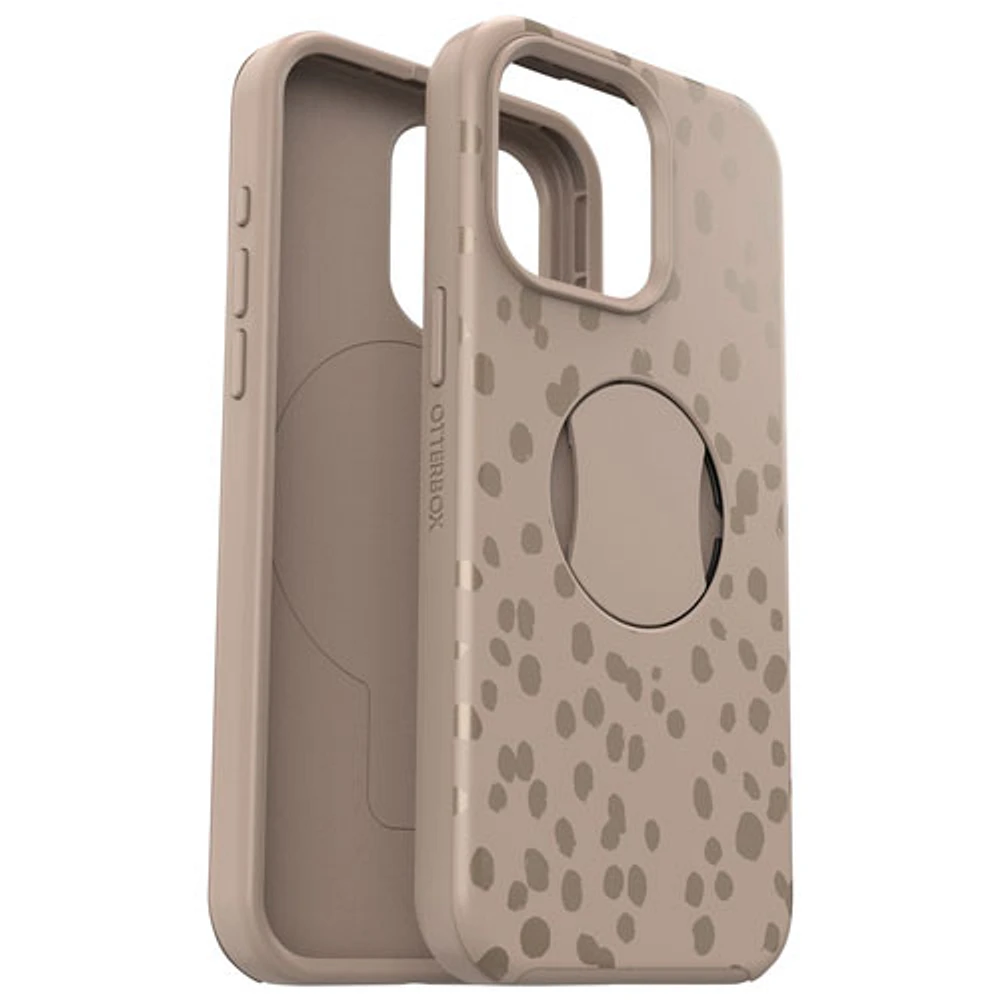 OtterBox OtterGrip Symmetry Fitted Hard Shell Case with MagSafe for iPhone 15 Pro Max - On the Spot