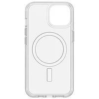 Étui rigide ajusté Symmetry d'OtterBox pour iPhone 15 avec trousse de protection et d'alimentation