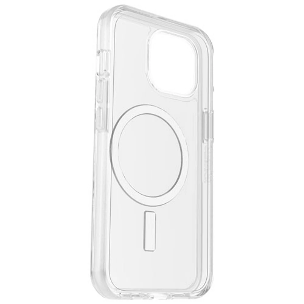 Étui rigide ajusté Symmetry d'OtterBox pour iPhone 15 avec trousse de protection et d'alimentation