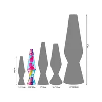 Lava Lite 14.5" Candy Swirl Lava Lamp