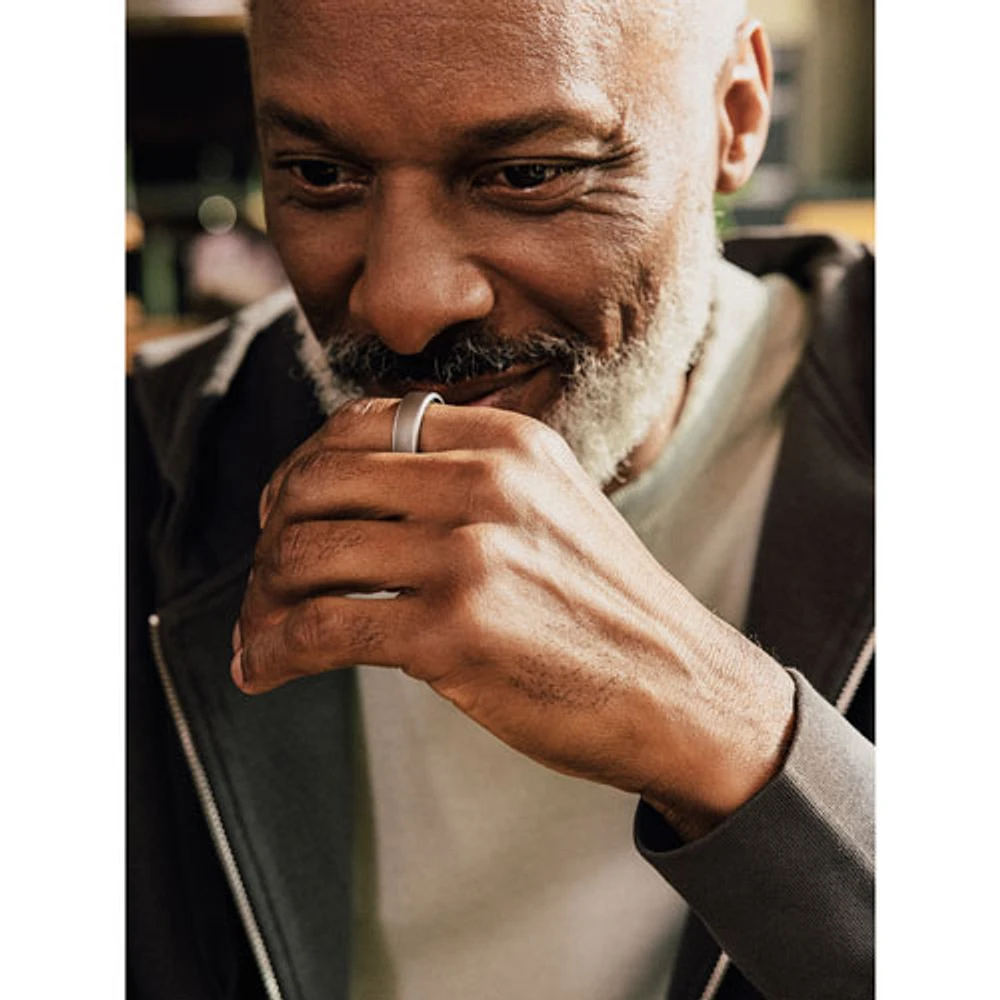 Oura Ring Gen3 - Horizon - Size 13 - Brushed Titanium