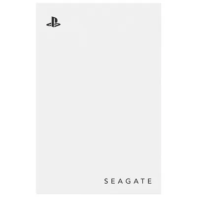 Seagate 2TB USB 3.0 External Hard Drive for PlayStation (STLV2000101) - White
