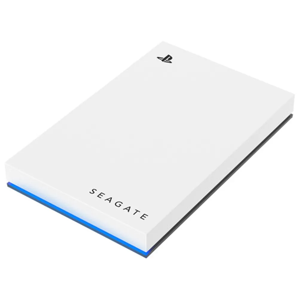 Seagate 2TB USB 3.0 External Hard Drive for PlayStation (STLV2000101) - White