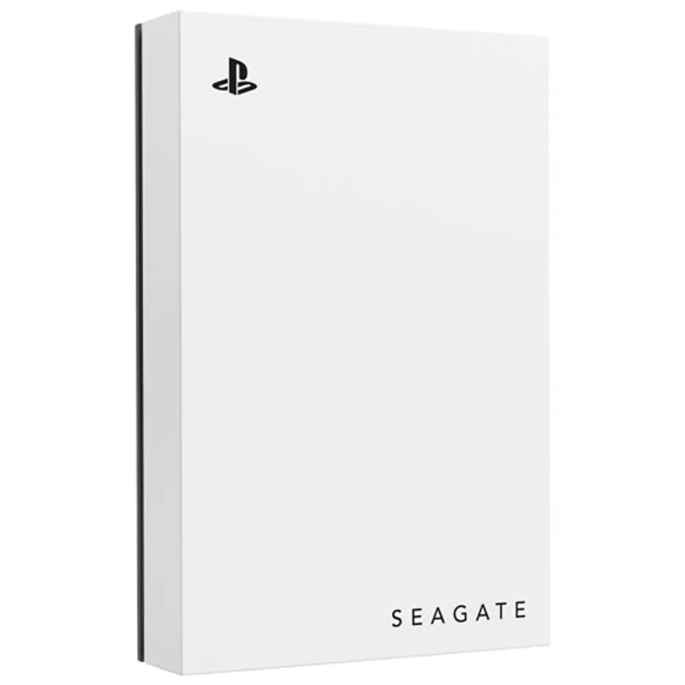 Seagate 5TB USB 3.0 External Hard Drive for PlayStation (STLV5000100) - White