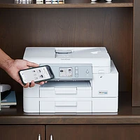 Brother INKvestment Tank Wireless All-In-One Inkjet Printer (MFCJ4535DWXL)