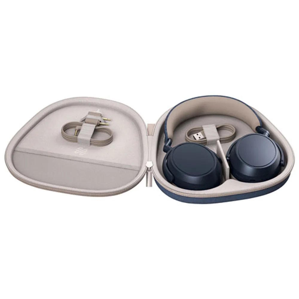 Sennheiser MOMENTUM 4 Over-Ear Noise Cancelling Bluetooth Headphones - Denim - Only at Best Buy