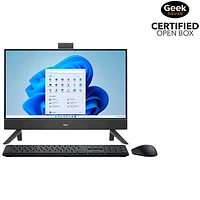 Open Box - Dell Inspiron 24" All-in-One PC - Black (AMD Ryzen 5 7530U/512GB SSD/16GB RAM/Windows 11 Home)