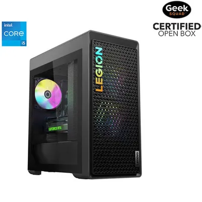 Open Box - Lenovo Legion Tower 5i Gaming PC - Storm Grey (Intel Ci5-13400F/512GB SSD/32GB RAM/RTX 3060 LHR)