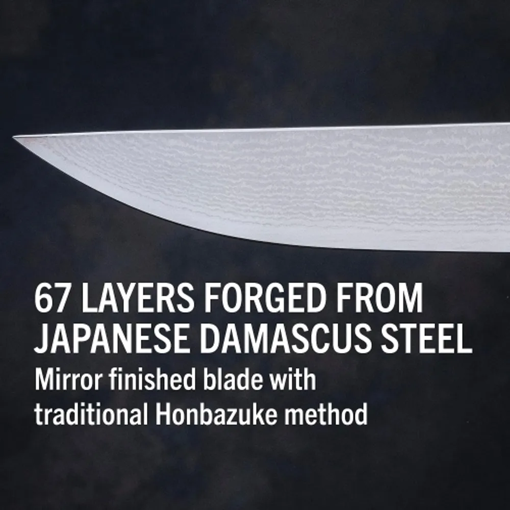 HexClad Japanese Damascus Steel Carving Set