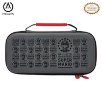 PowerA Super Mario Travel Case for Switch OLED & Switch & Switch Lite - Black/Grey