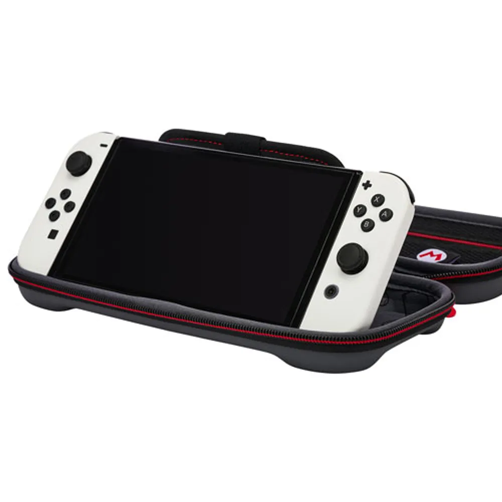 PowerA Super Mario Travel Case for Switch OLED & Switch & Switch Lite - Black/Grey