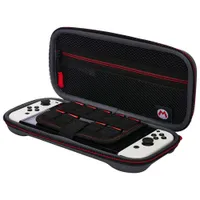 PowerA Super Mario Travel Case for Switch OLED & Switch & Switch Lite - Black/Grey